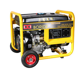 上海東明6千瓦野外施工小型汽油發(fā)電機組 BR7500 上海東明6千瓦野外施工小型汽油發(fā)電機組 BR7500